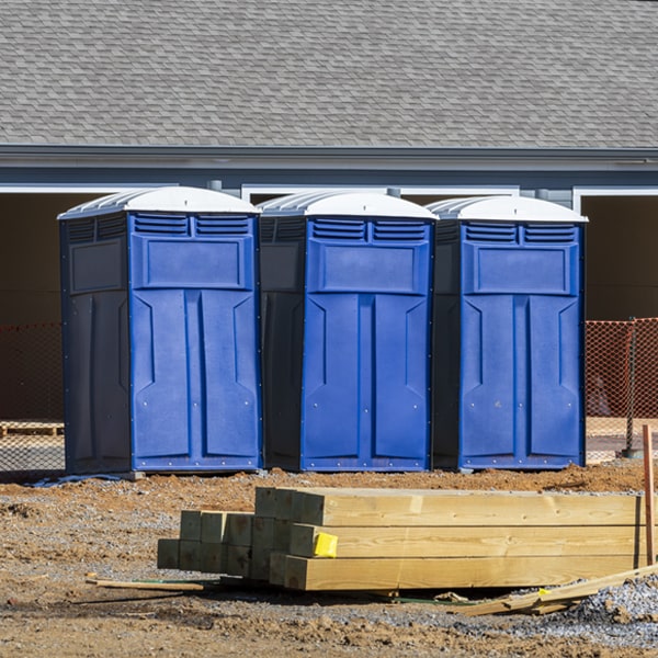 are there any restrictions on where i can place the porta potties during my rental period in Westminster California